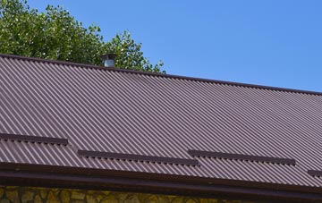 typical Hallwood Green corrugated roof uses